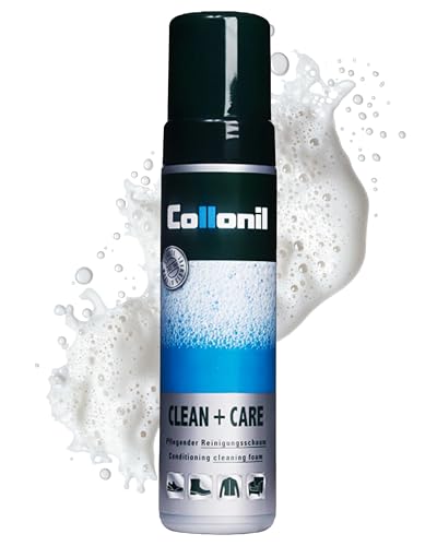 Collonil Clean Care Shoe Leather Cleaner XL 676 fl oz Cleaning Foam Sneaker Cleaner for Leather Suede Textile Synthetic Materials Universal Use Made in Germany - Image 1